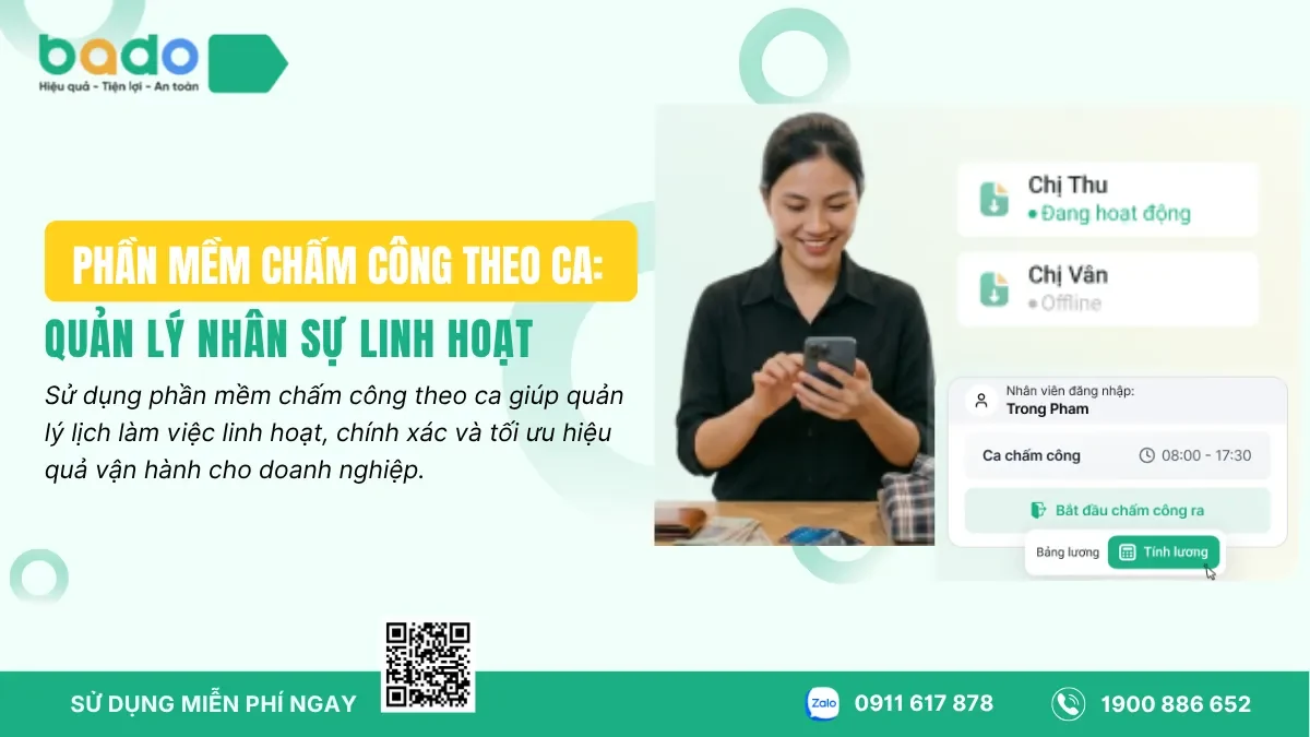 Phần Mềm Chấm Công Theo Ca: Quản Lý Nhân Sự Linh Hoạt 